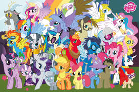 Poster My Little Pony Characters