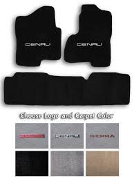 gmc sierra denali 3pc carpet floor mat