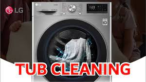 lg front load washer tub cleaning