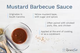 what is mustard barbecue sauce and how
