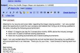 Sample Cover Letter Via Email   Compudocs us