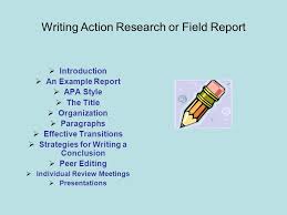 Action research is a cyclical process, where the questions asked and the data gathered become refined as collaborators create new questions. Writing Action Research Or Field Report Ppt Video Online Download