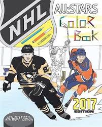 nhl all stars 2017 hockey coloring and