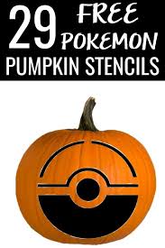 29 Free Pokemon Pumpkin Stencils With All Of Your Favorite