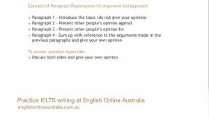 ielts writing lesson task opinion essay argument led approach ielts writing lesson 8 task 2 opinion essay argument led approach