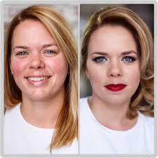 before and after makeup