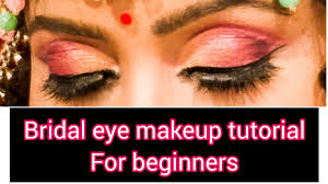 bridal eye makeup tutorial full cut