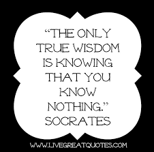 Socrates Quotes On Knowledge. QuotesGram via Relatably.com