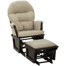 homcom nursery glider rocking chair