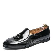 Mens Leatherette Tassel Loafer Casual Dress Shoes Mens Loafers 260208021