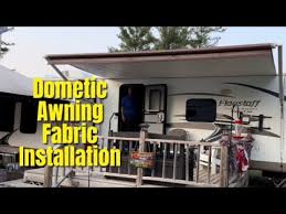 Install Dometic Awning Replacement