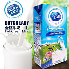 Dutch lady® yoghurty drinking yoghurt. Ready Stock Dutch Lady Pure Farm Full Cream Milk 1l Single Expiry July 2021 Free Bubble And Extra Carton Shopee Malaysia