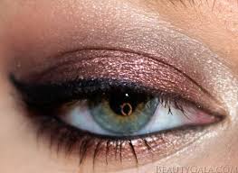 metallic fire dance eye makeup look