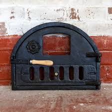 Cast Iron Pizza Oven Door With Glass