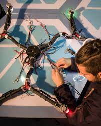professional drone assembly and