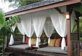 How To Hang Gazebo Curtains Without
