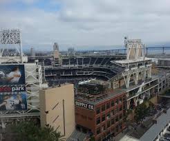 overlooking petco park go padres they