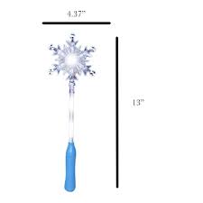 blinkee 830135 frozen light up snowflake wand