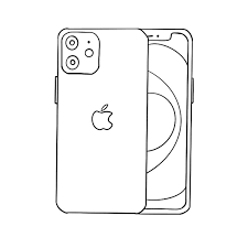 Printable, and download it for a computer. Iphone 12 Coloring Page Coloring Books