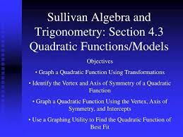 Ppt Sullivan Algebra And Trigonometry