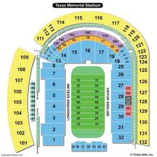 Longhorn Football Stadium Seat Chart Best Picture Of Chart