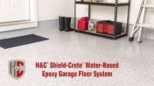 water based epoxy garage floor coating