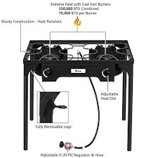 Patio Cooking Burner Outdoor Camp Stove
