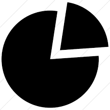 Iconsetc Simple Black Raphael Pie Chart Icon