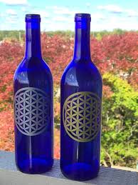 Water Bottle Reusable Blue Solar Water