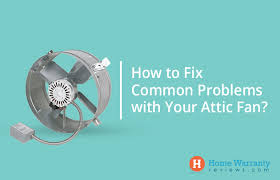 Normally, there are two sorts of garage doors. How To Fix Common Problems Of Attic Fans