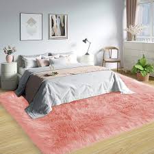 latepis sheepskin faux furry pink cozy