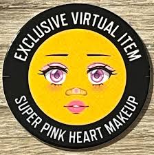super pink heart makeup roblox series 8