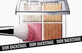 dior backse glow face palette