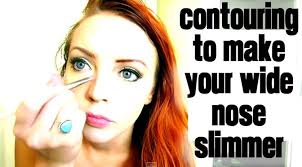 makeup contouring to make your nose