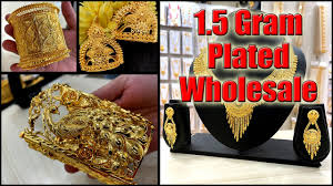 gold plated jewellery whole