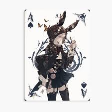 This thread will also serve as a repository for gup related mods. Anime Girl The Ace Art Board Print By Lawliet1568 Redbubble