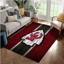 kansas city chiefs nfl rug room carpet