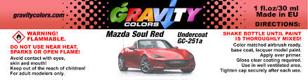 Mazda Soul Red Gravity Colors
