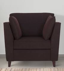 Buy Miranda Fabric 1 Seater Sofa In
