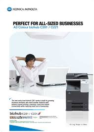 The konica magicolor 1600w offers print speed: Bizhub C281 Series Poster Grow Business Konica Minolta Entry Level