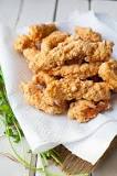 How do you know when fried chicken tenders are done?