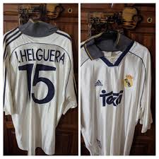Helguera plays for liga española team r. My Match Worn Helguera Kit Realmadrid