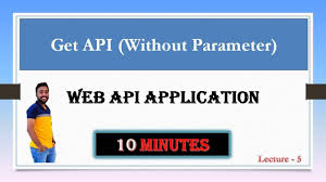 web api application c tutorial for