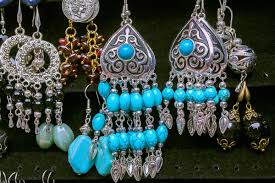 a luminous turkish handicraft jewelry