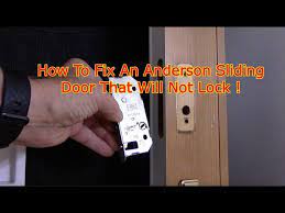 Anderson Sliding Door Lock Repair