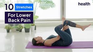 10 lower back stretches for back pain