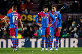 04 Ronald Araujo FC Barcelona 03 Gerard Editorial Stock Photo - Stock Image