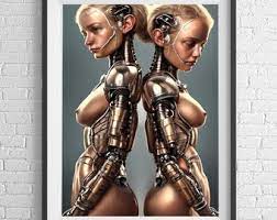 Robot fantasy girl nackt