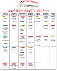group fitness schedule north haven