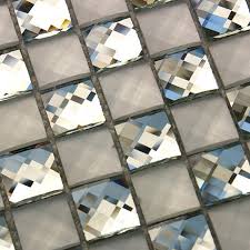 13 edges mirror mosaic tiles beveled